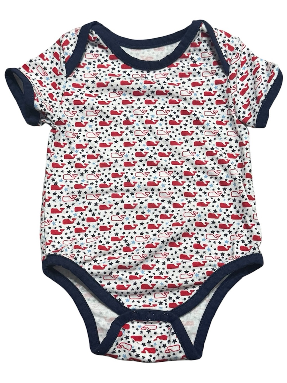 Vineyard Vines for Target Baby Bodysuit 3–6M Stars Whales Nautical